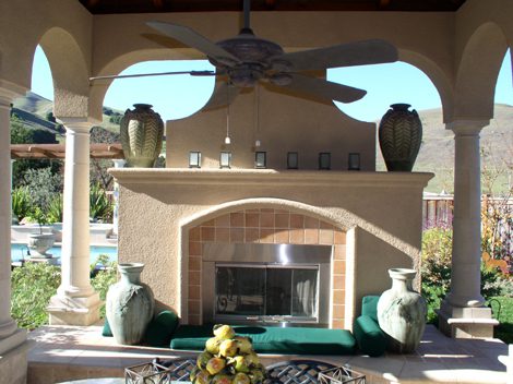 Landscaping with lawn